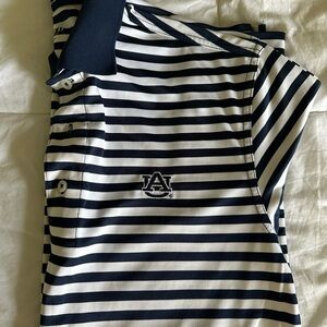 Collegiate Oxford Short Sleeve Polo: AUBURN